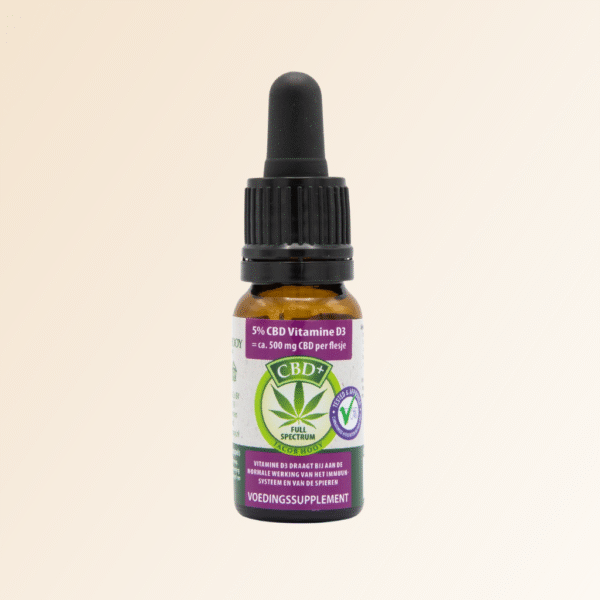 Jacob Hooy CBD 5% + Vitamine D3