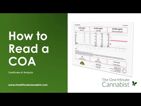 How to Read a CBD COA