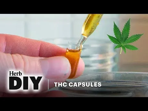 How To Make THC Capsules | DIY